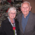 Elwood Davis (Super Senior SIR (96) and daughter Sandy